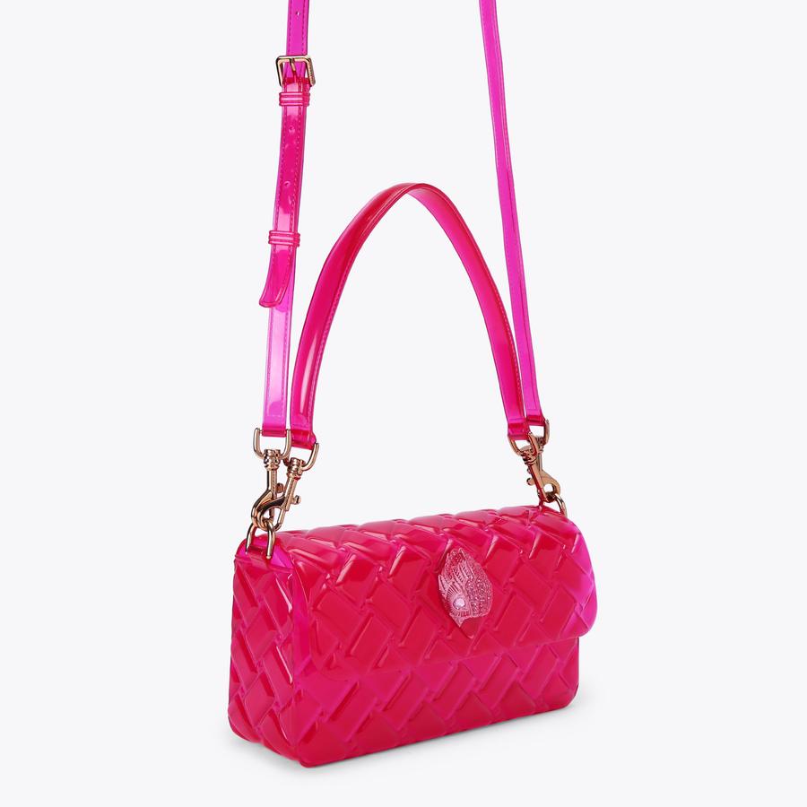 JELLY KENSINGTON SH DR Fuchsia Shoulder Bag Jelly by Kurt Geiger