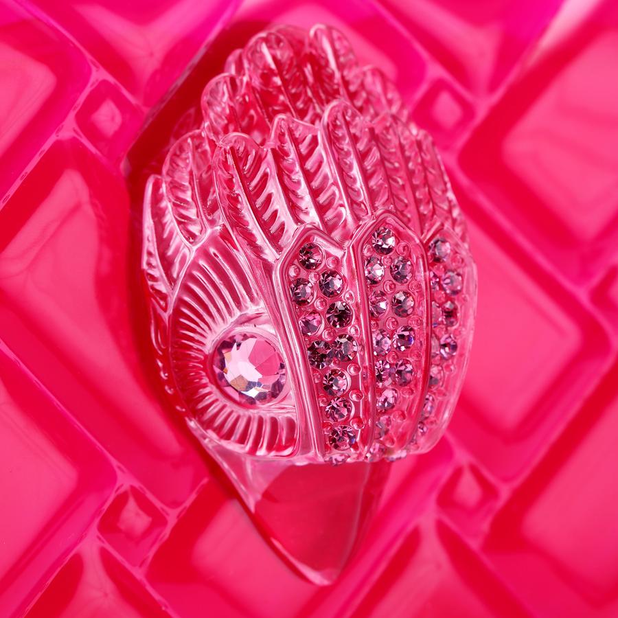 ジェル＆スプレーケース　ピンクタイダイmix       ズパゲッティ JELLY KENSINGTON SH DR Fuchsia Shoulder Bag Jelly by Kurt Geiger