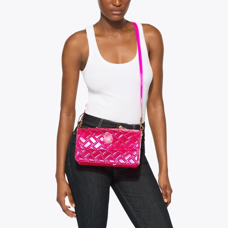JELLY KENSINGTON SH DR Fuchsia Shoulder Bag Jelly by Kurt Geiger