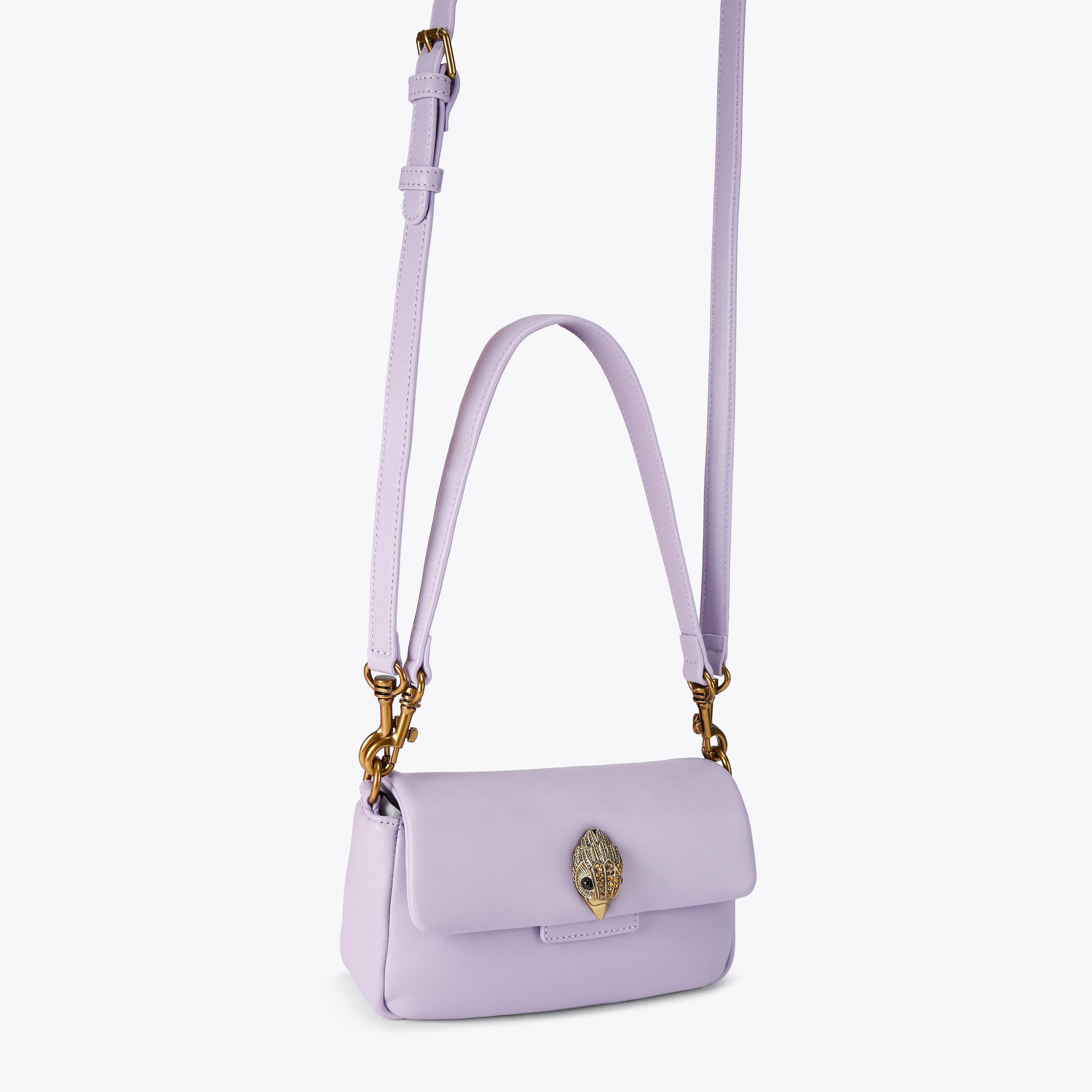 LEATHER MINI OXFORD Pink Shoulder Bag Leather by Kurt Geiger London