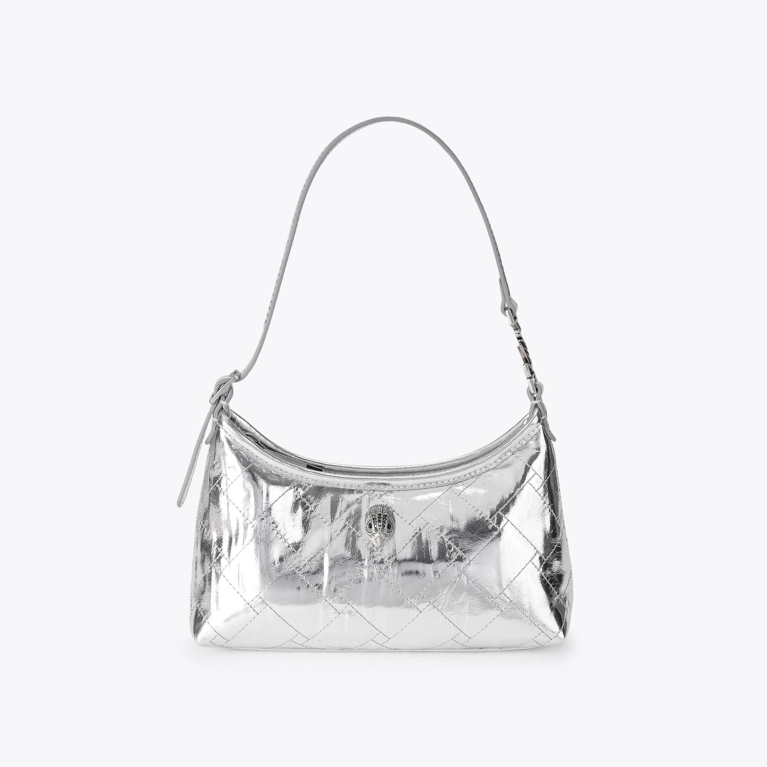 KURT MINI SHOULDER BAG Lilac Shoulder Bag by Kurt Geiger London