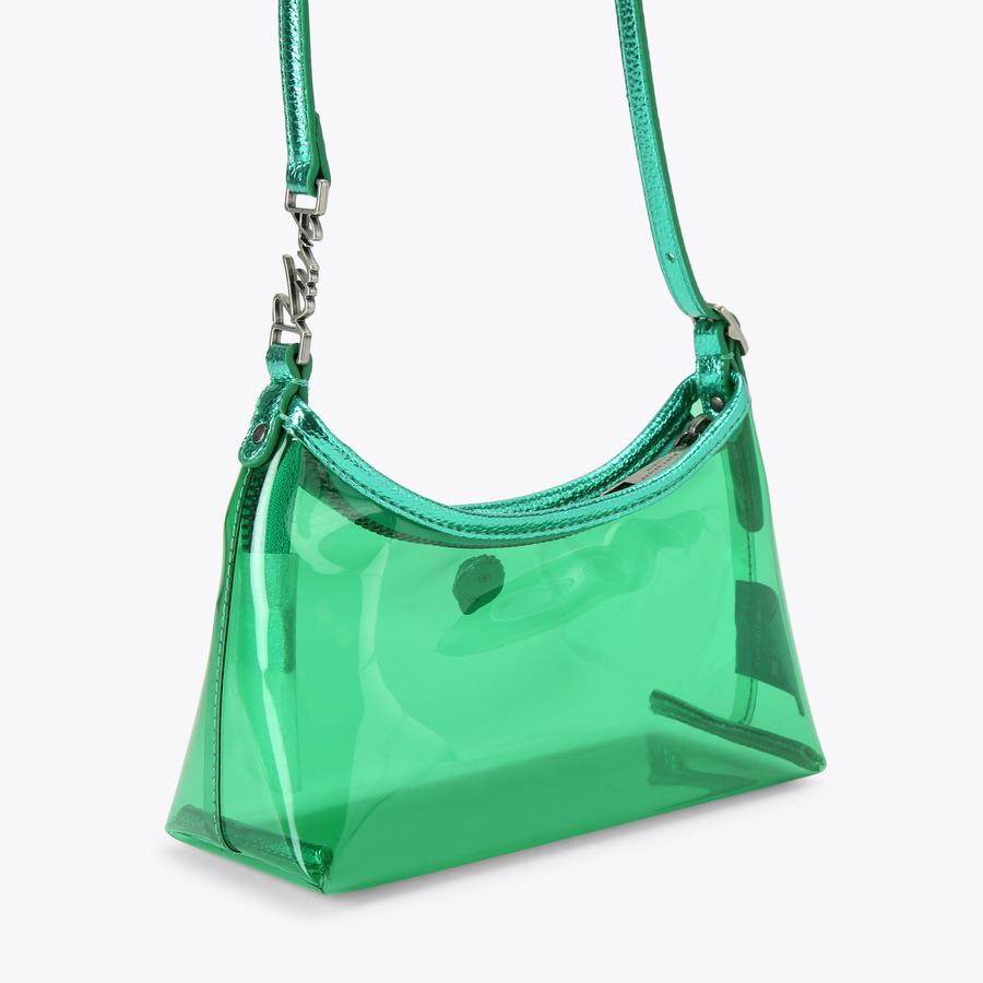 VINYL KURT MINI SHOULDER Mini Shoulder Bag by Kurt Geiger London