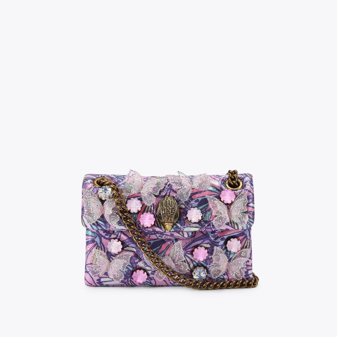Mini Kensington Butterfly Lilac Butterfly Cross Body Bag By Kurt Geiger London · Kurt Geiger London