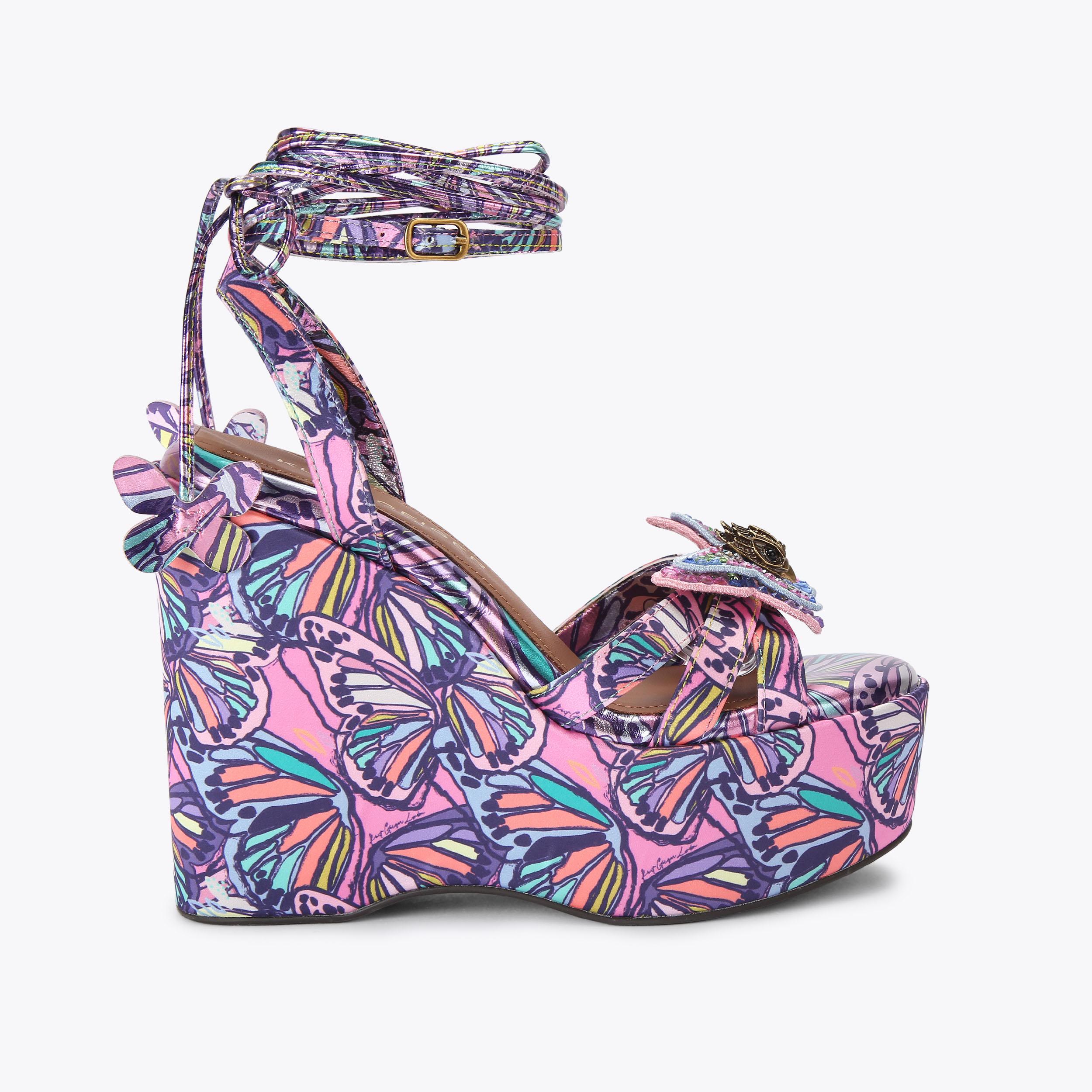 希少　Wedges and Wings: The Patterning of… butterfly-ankle-tie-wedge-