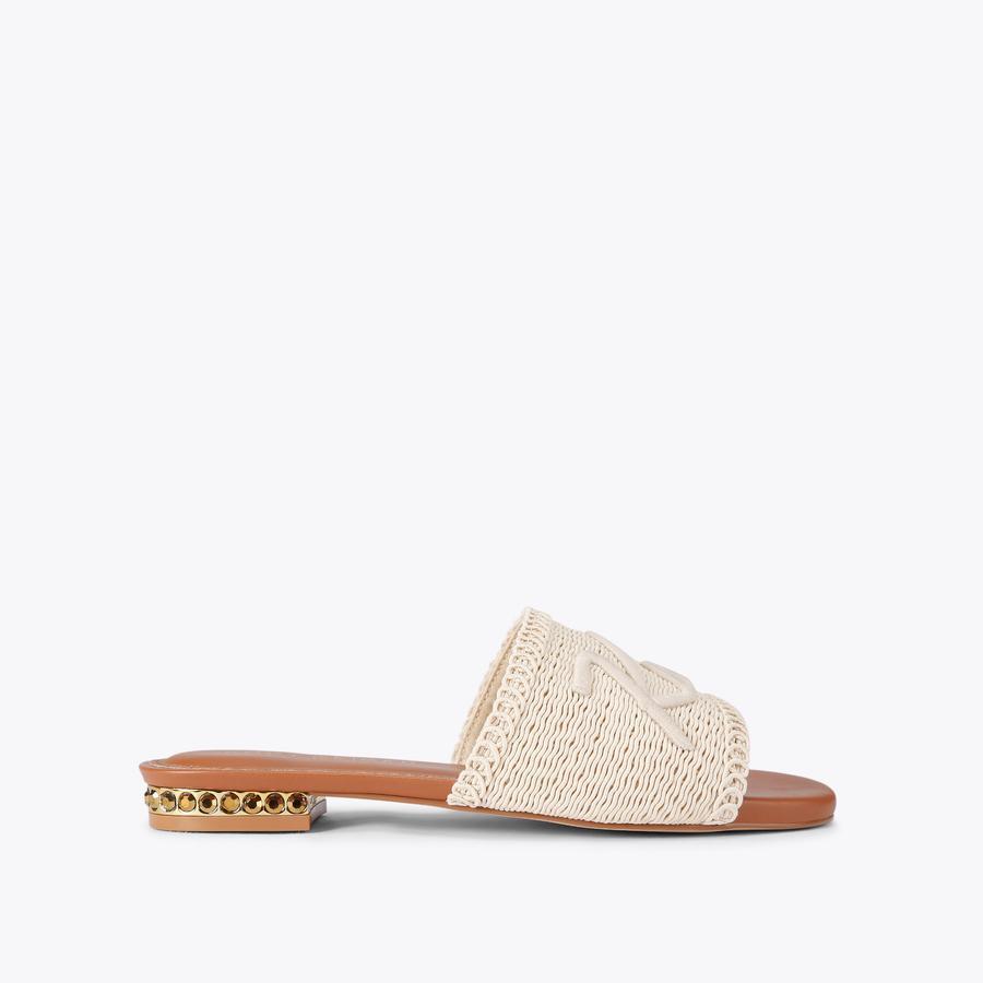 Kurt Woven Flat Sandal