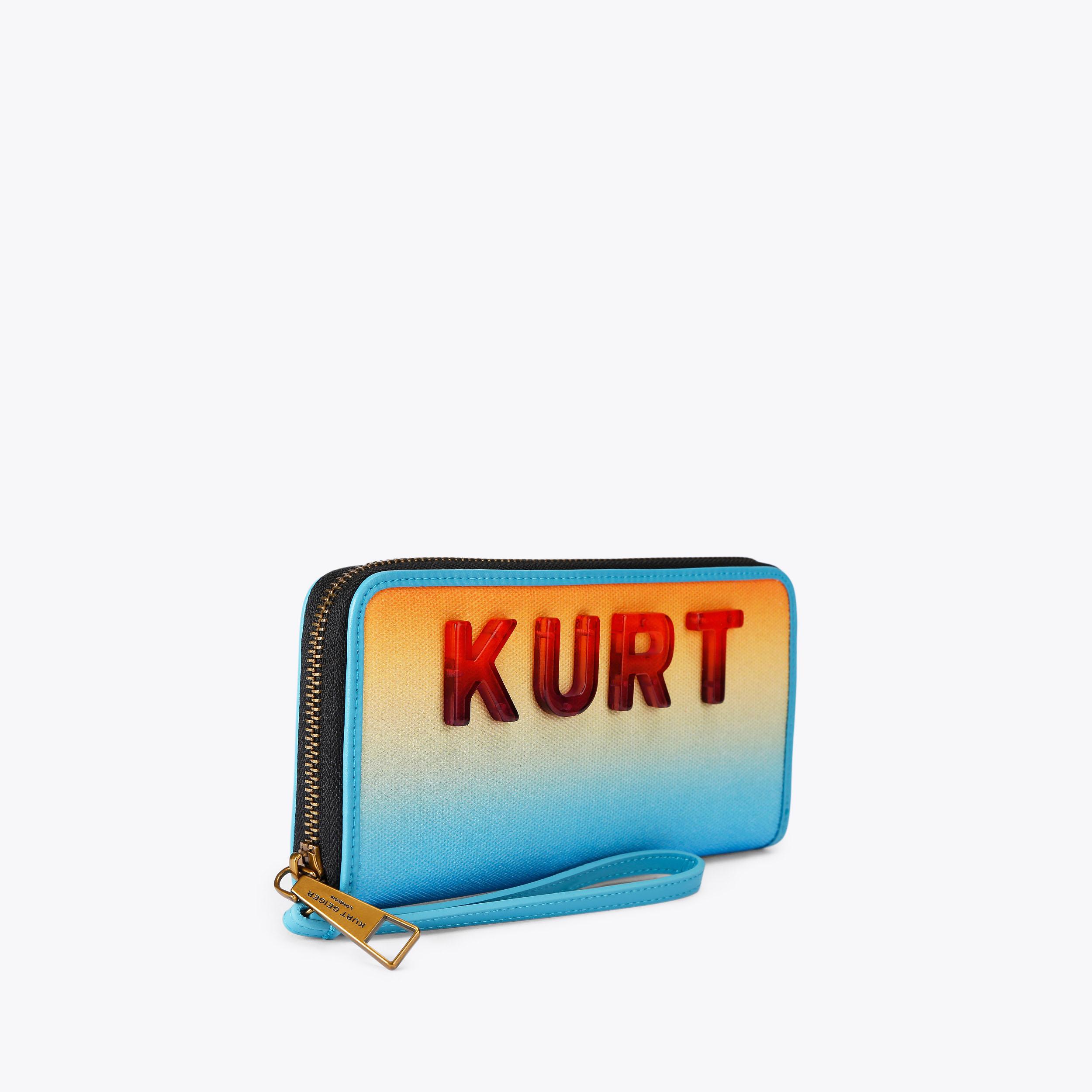KURT ZIP AROUND W Ombre Zip Around Wallet by Kurt Geiger London