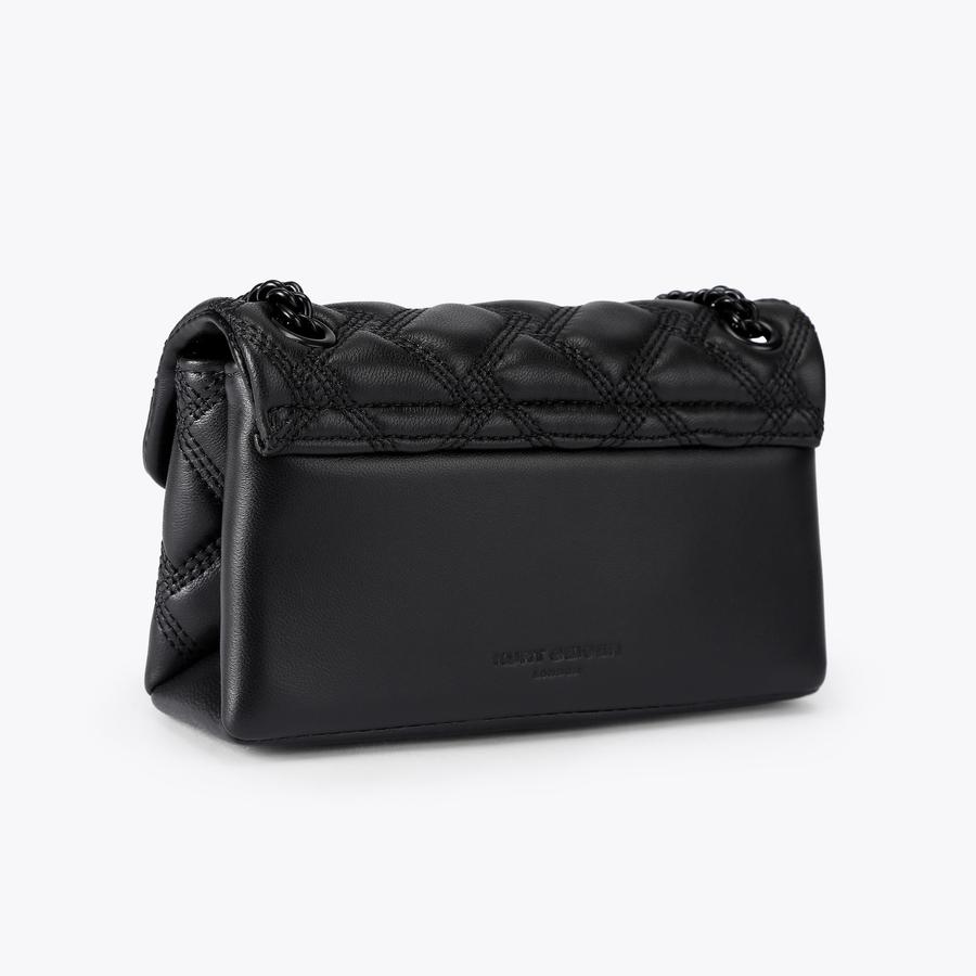 KENSINGTON DR 17 Black Drench Cross Body Bag by Kurt Geiger London