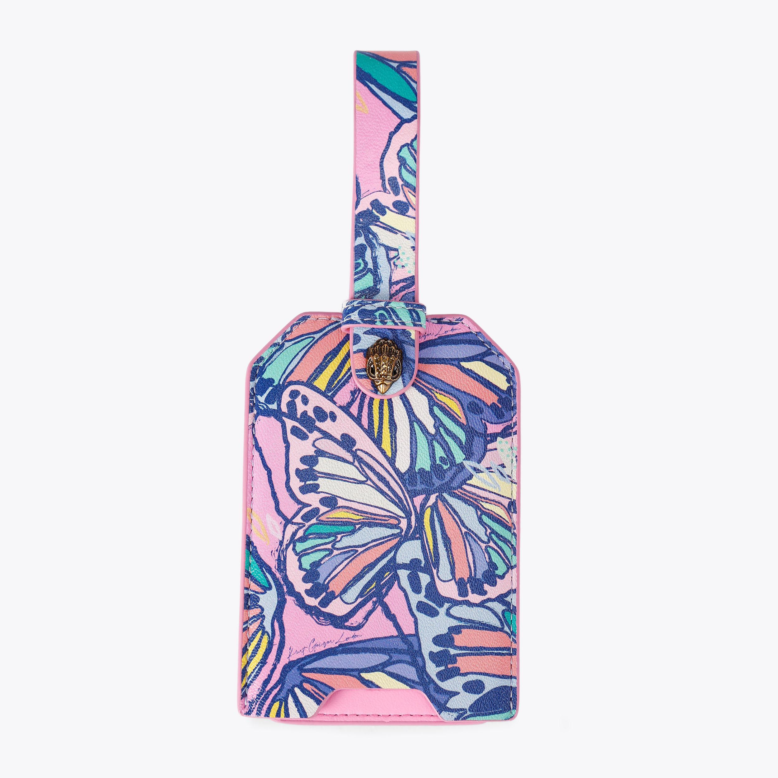 LUGGAGE TAG Lilac Tag by Kurt Geiger London