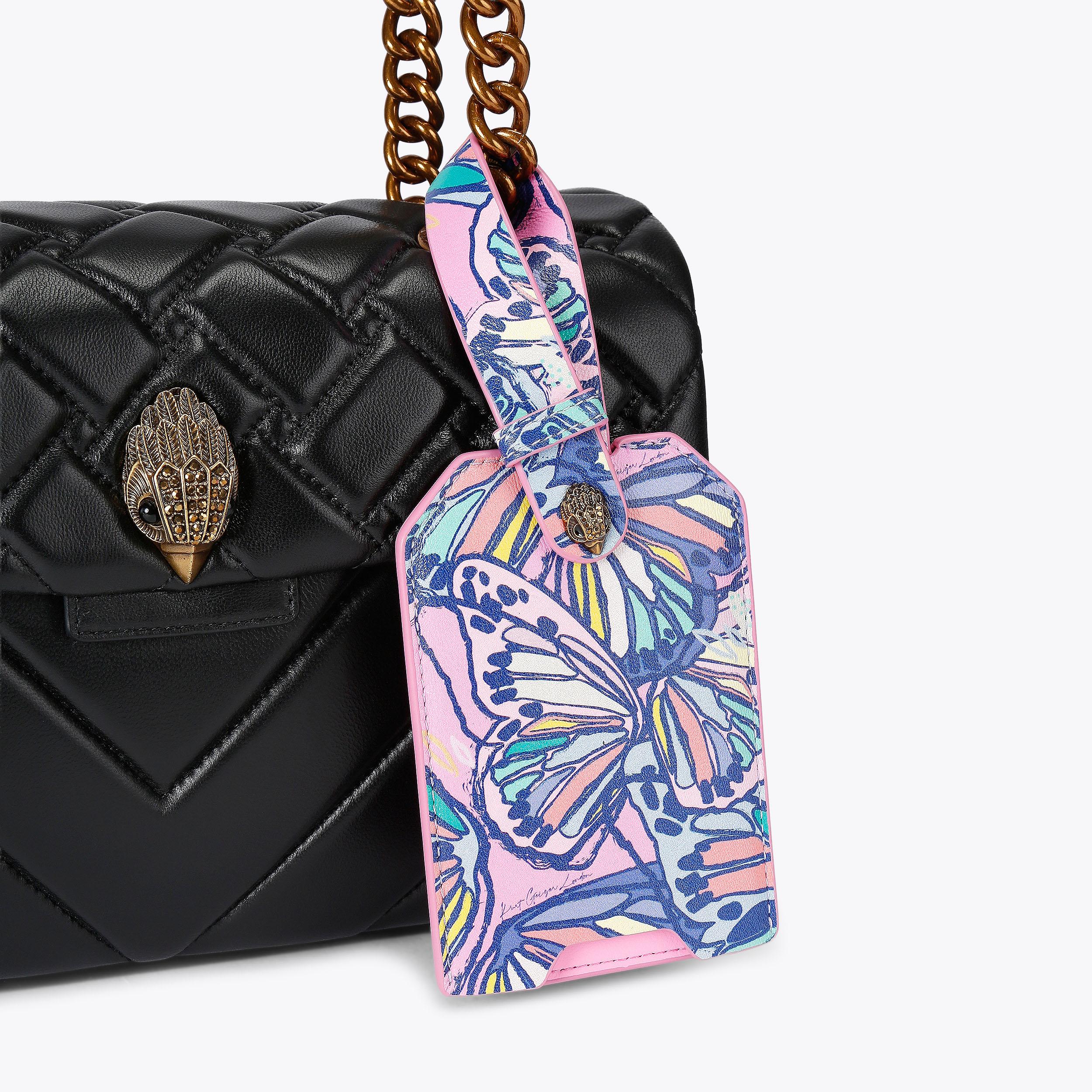 LUGGAGE TAG Lilac Tag by Kurt Geiger London
