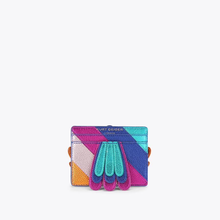 CC HOLDER EAGLE Multi-colour Bird Card Wallet by Kurt Geiger London
