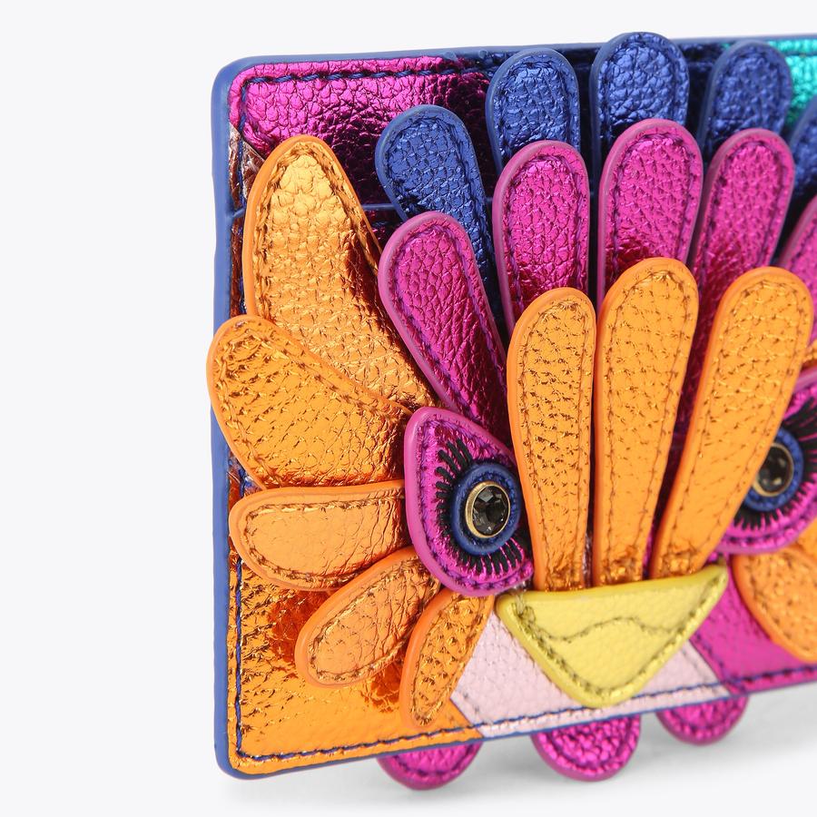 CC HOLDER EAGLE Multi-colour Bird Card Wallet by Kurt Geiger London