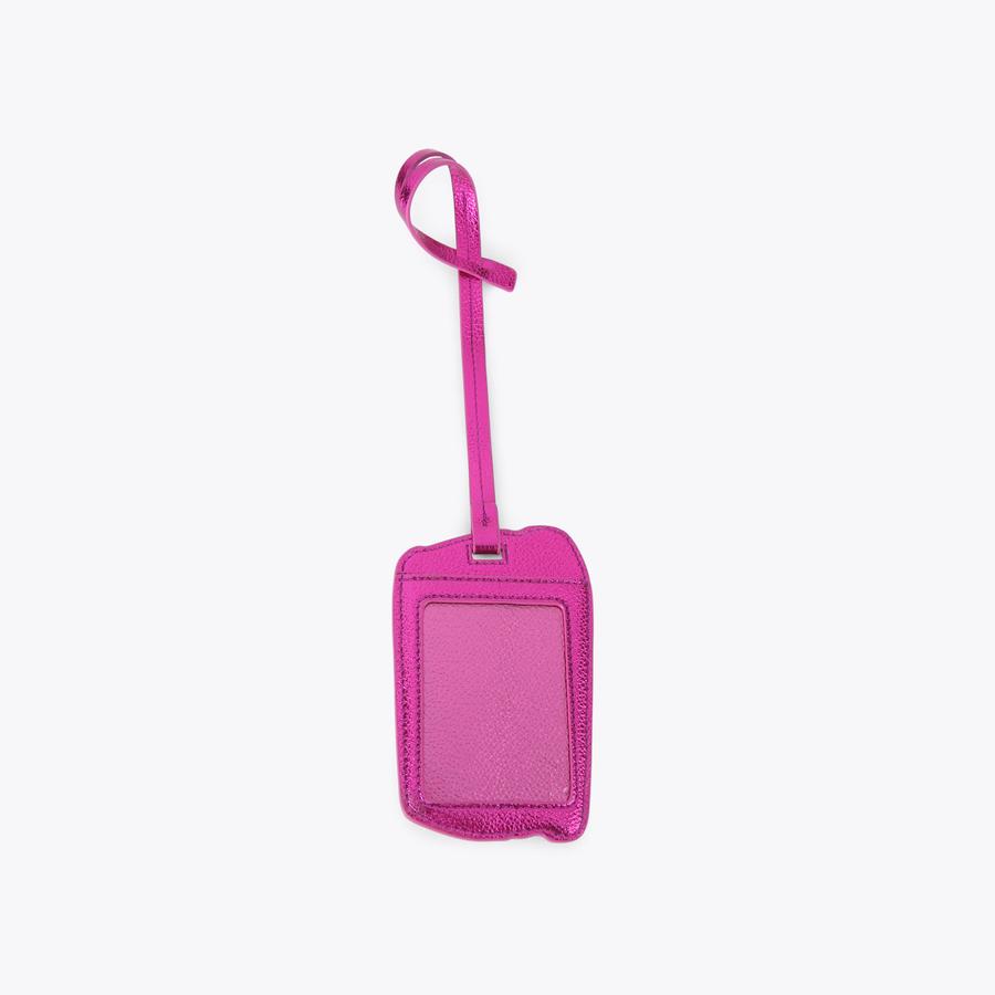 KENSINGTON LUGGAGE TAG Pebble Grain Luggage Tag by Kurt Geiger London