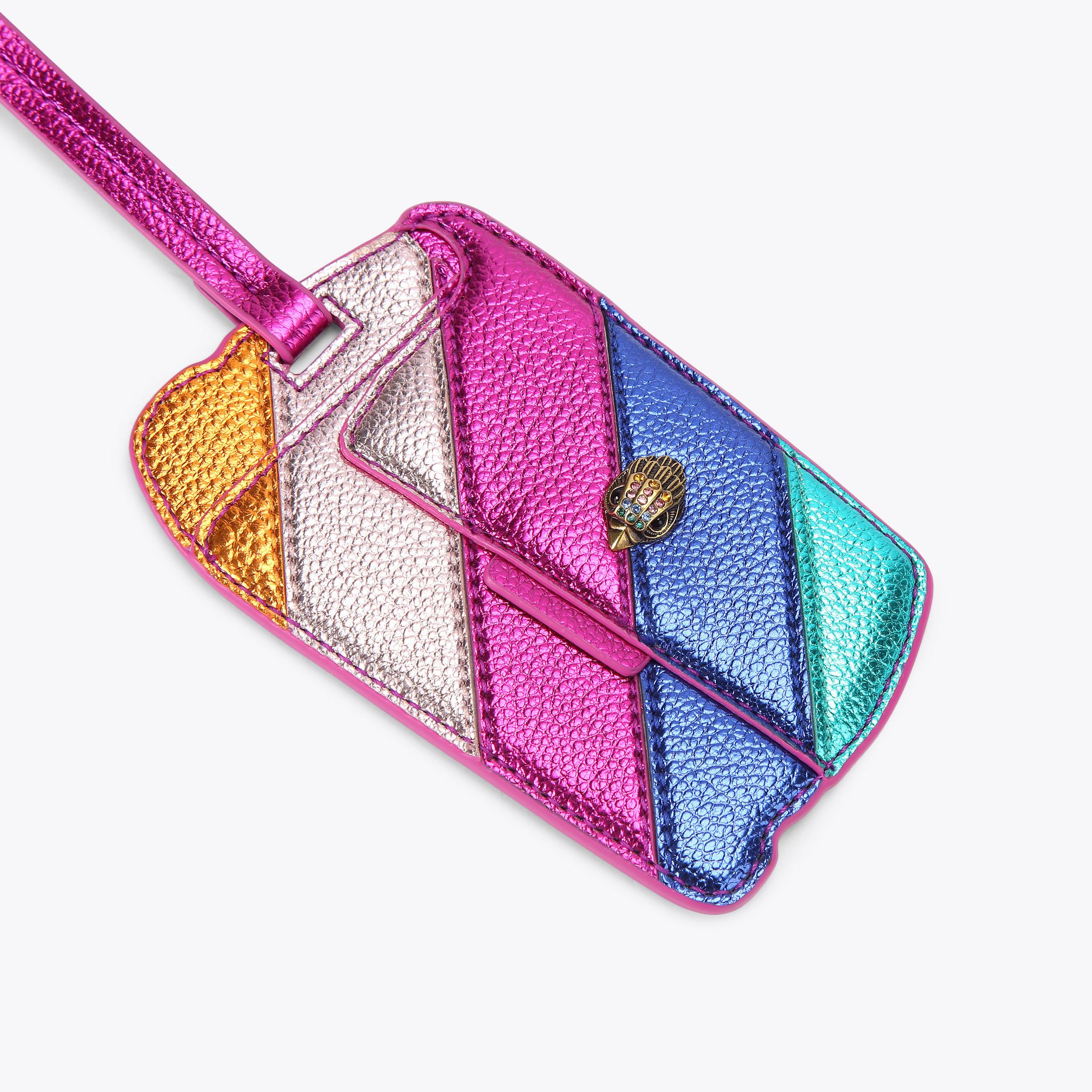 KENSINGTON LUGGAGE TAG Pebble Grain Luggage Tag by Kurt Geiger London