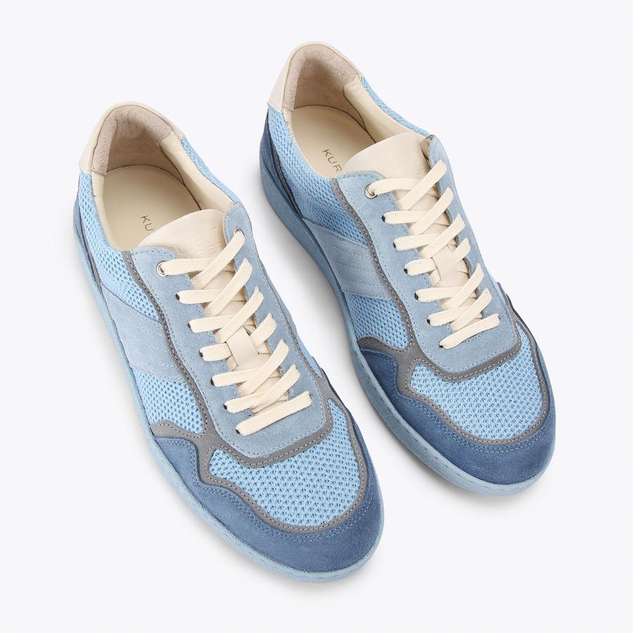 LLOYD 2 Blue Lace Up Sneaker by Kurt Geiger London