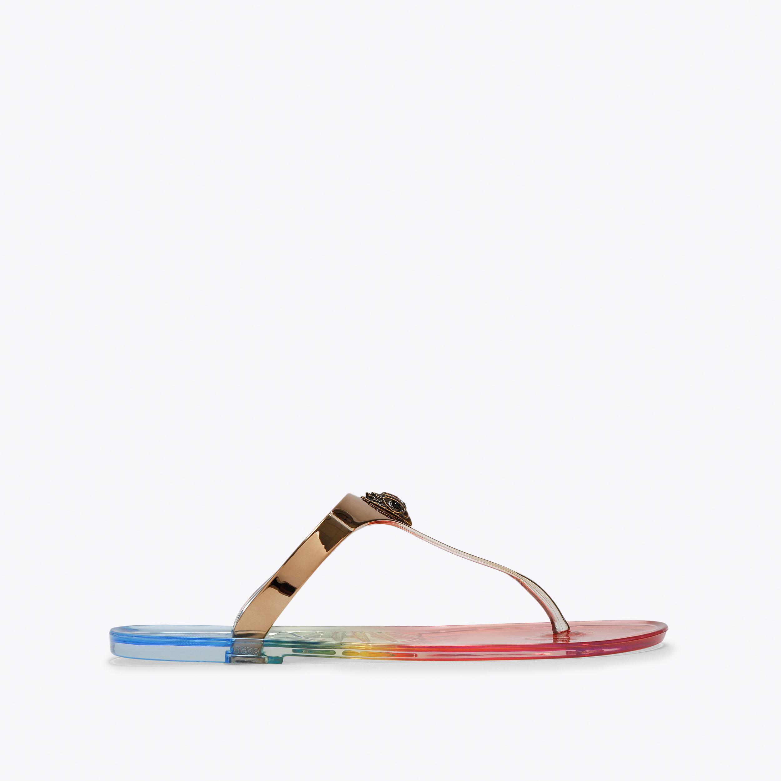 MADDISON T-BAR Ombre Toe Post Sandal by Kurt Geiger London