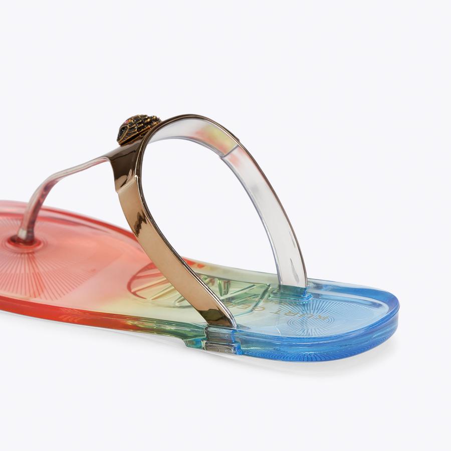 MADDISON T-BAR Ombre Toe Post Sandal by Kurt Geiger London