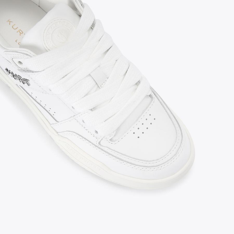 KINGLAND SNEAKER White Kingland Sneaker by Kurt Geiger London