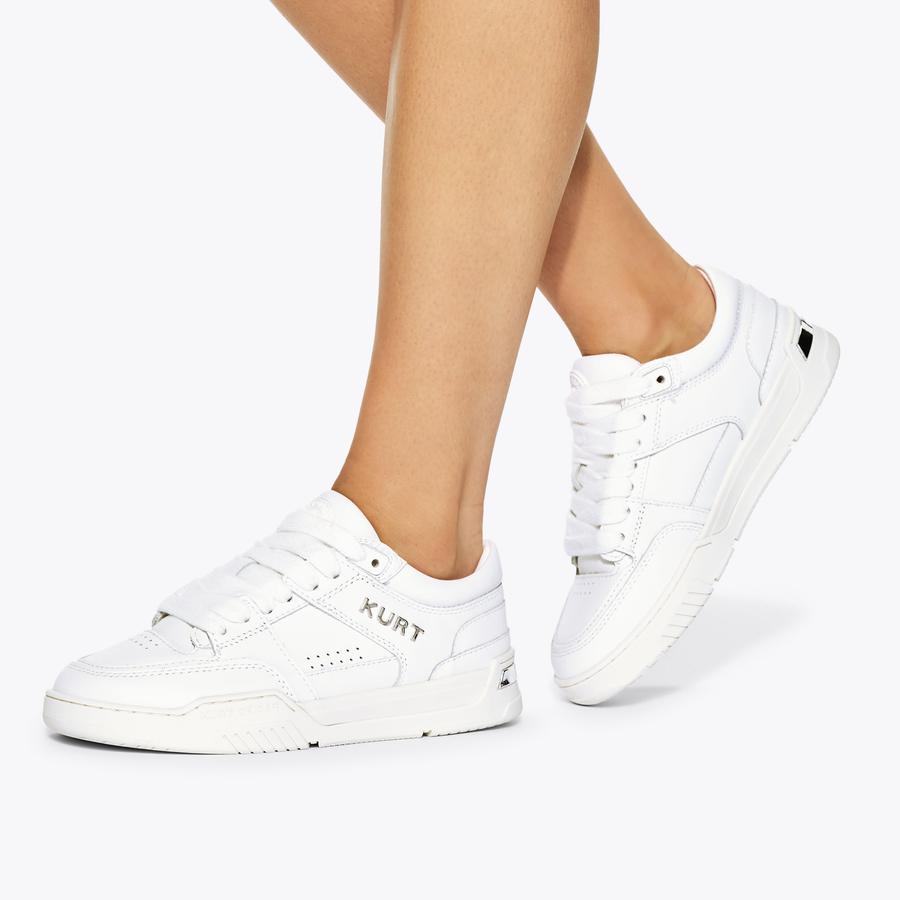 KINGLAND SNEAKER White Kingland Sneaker by Kurt Geiger London