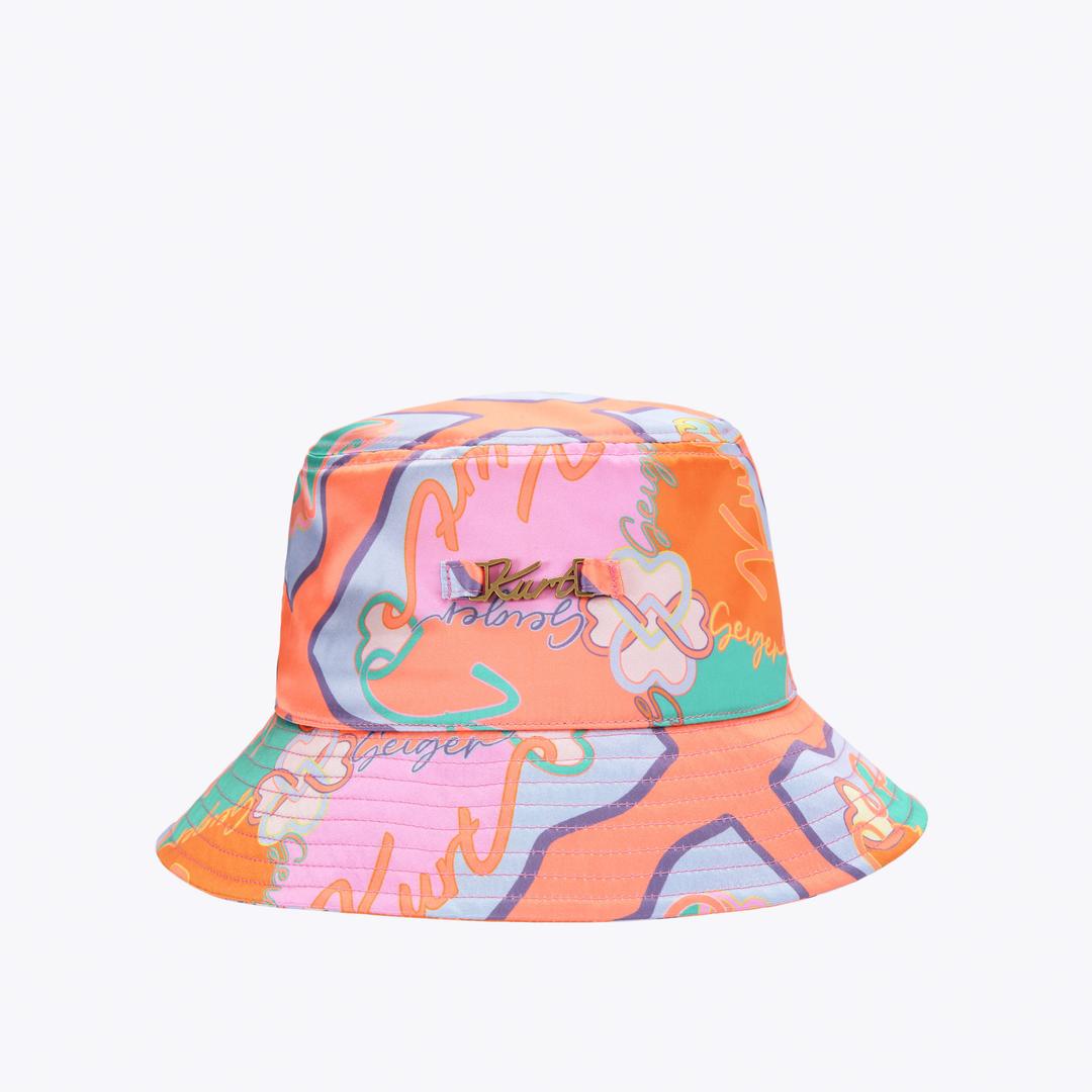 PRINTED KURT BUCKET HAT Kurt Geiger Bucket Hat by Kurt Geiger London — Kurt Geiger London