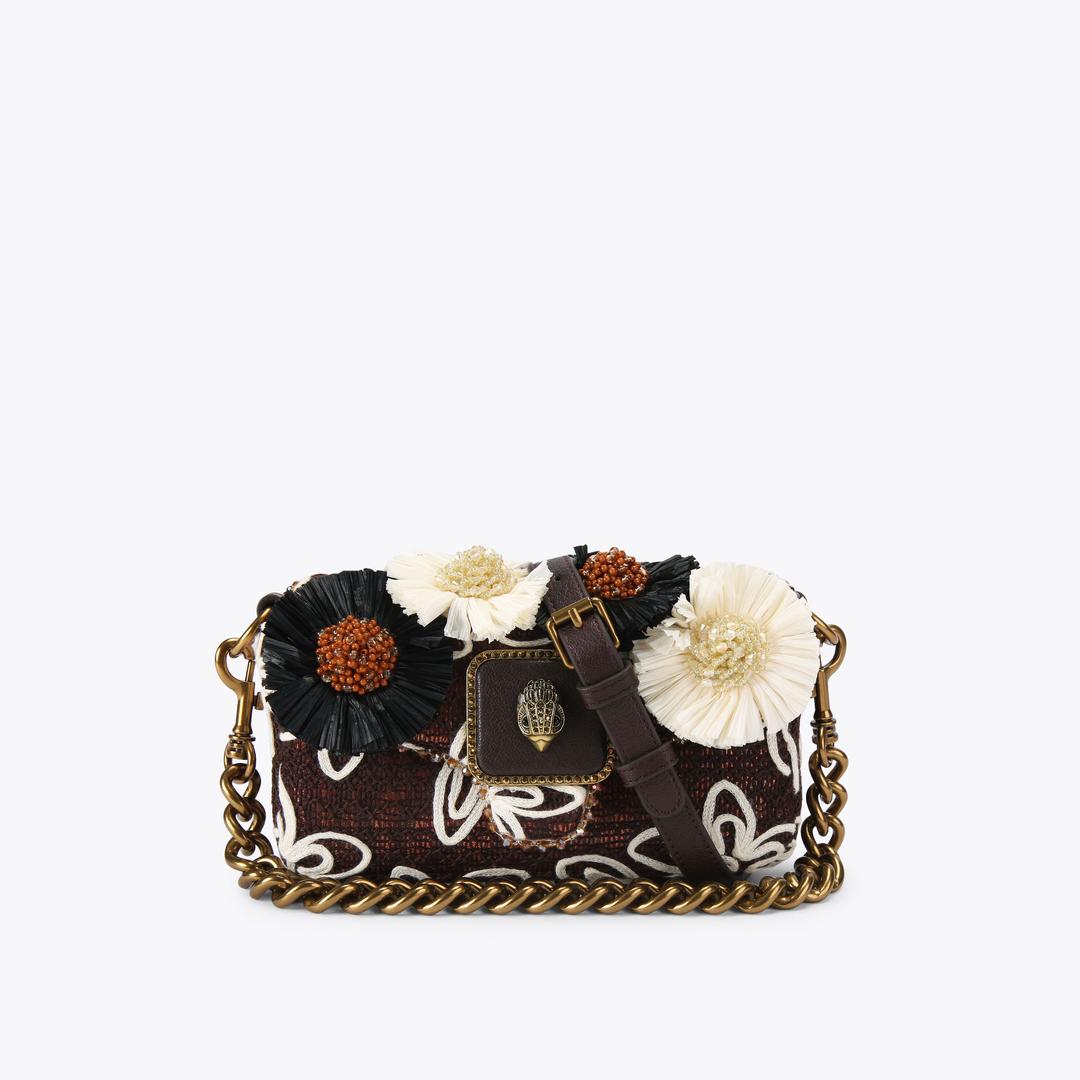 Mini Pimlico Flower ST Floral Embroidered Shoulder Bag By Kurt Geiger London · Kurt Geiger London