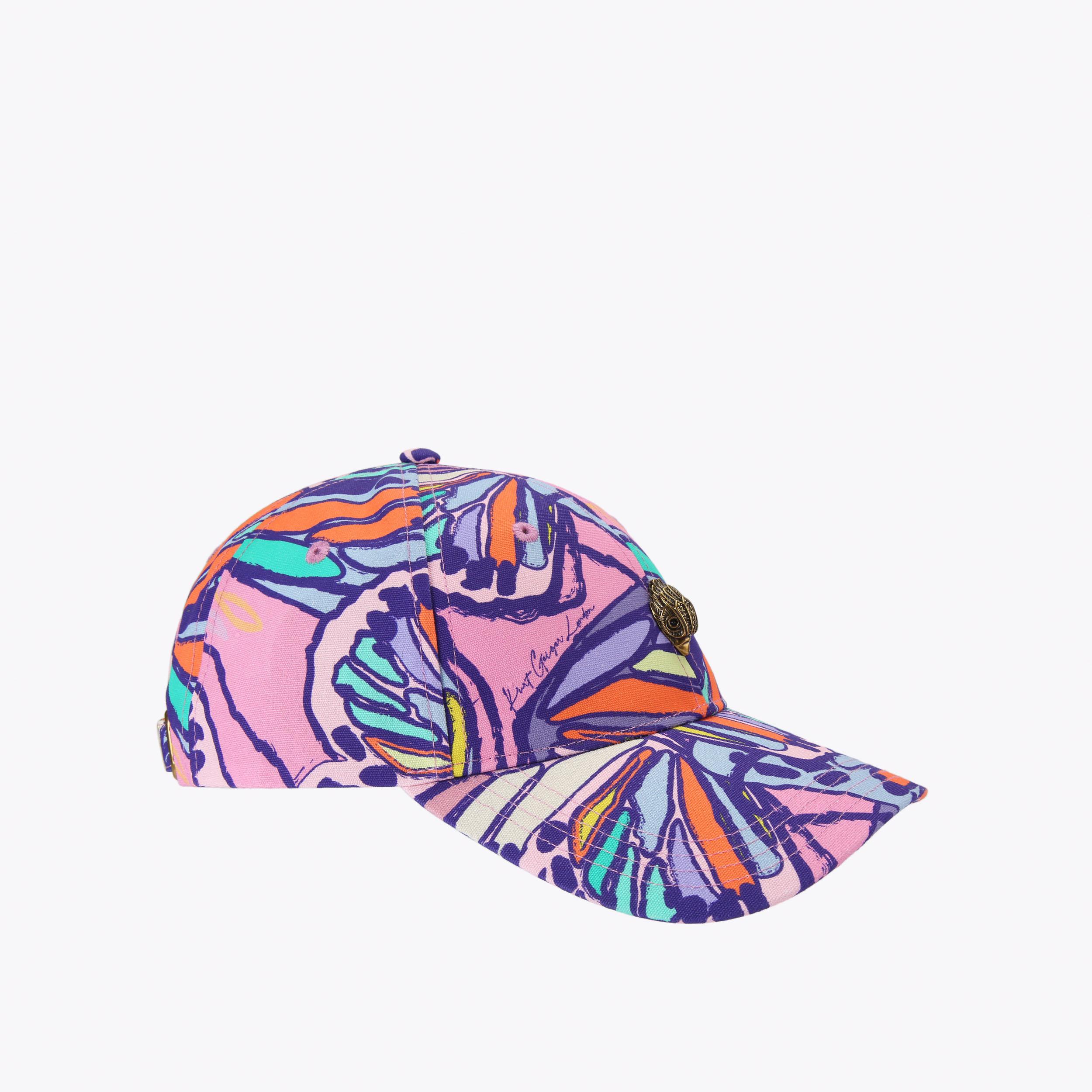 KENSINGTON CAP Cotton Butterfly Cap by Kurt Geiger London