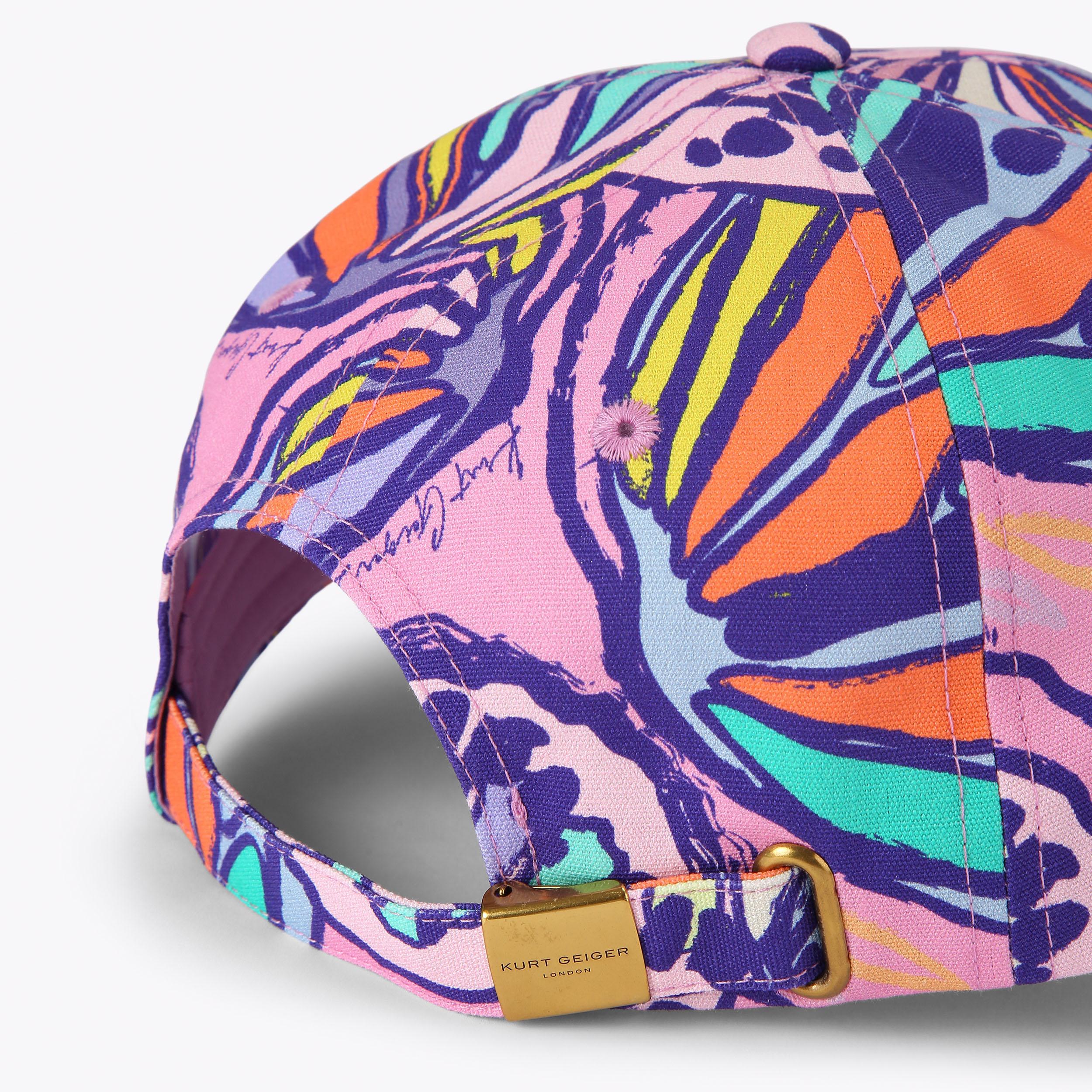 KENSINGTON CAP Cotton Butterfly Cap by Kurt Geiger London