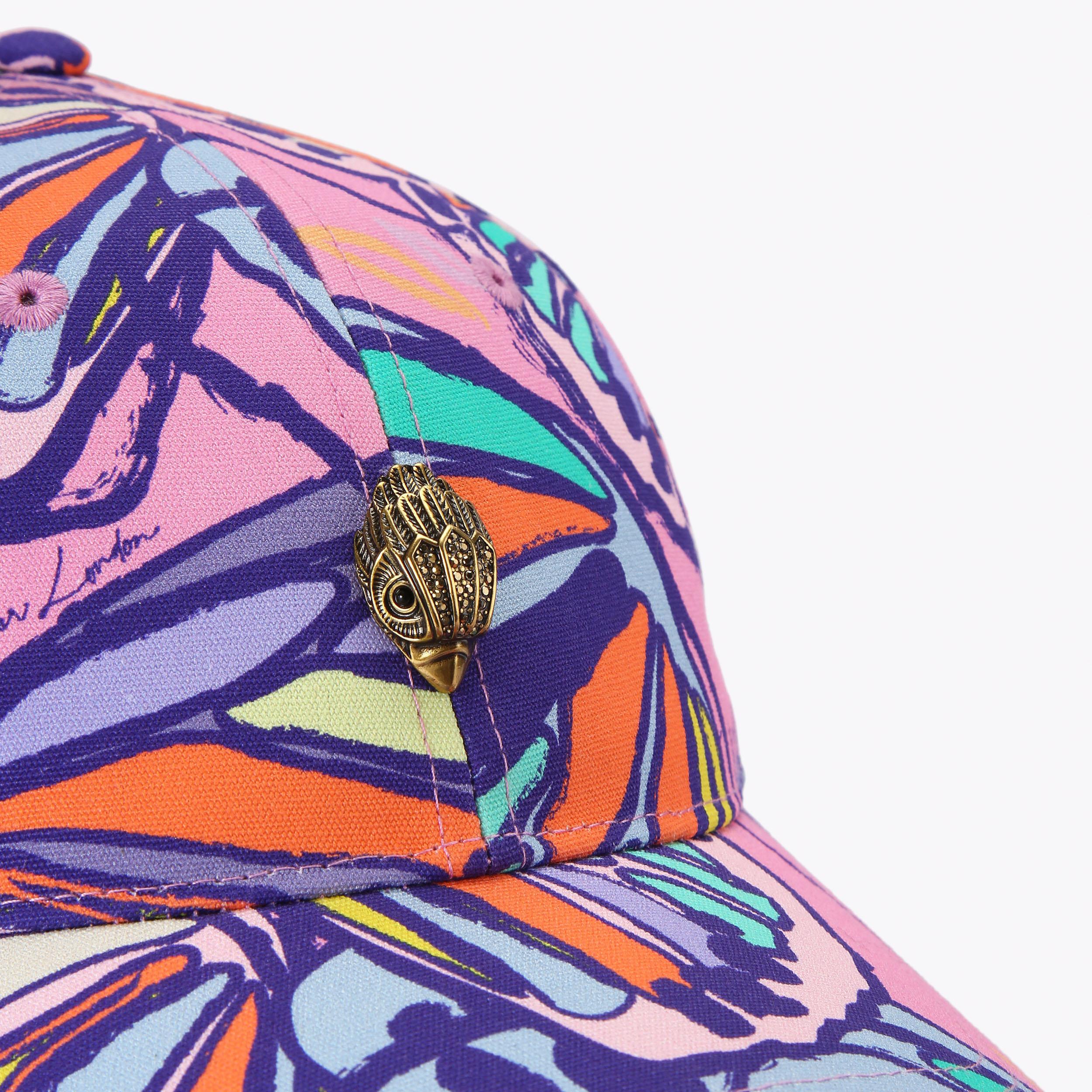 KENSINGTON CAP Cotton Butterfly Cap by Kurt Geiger London