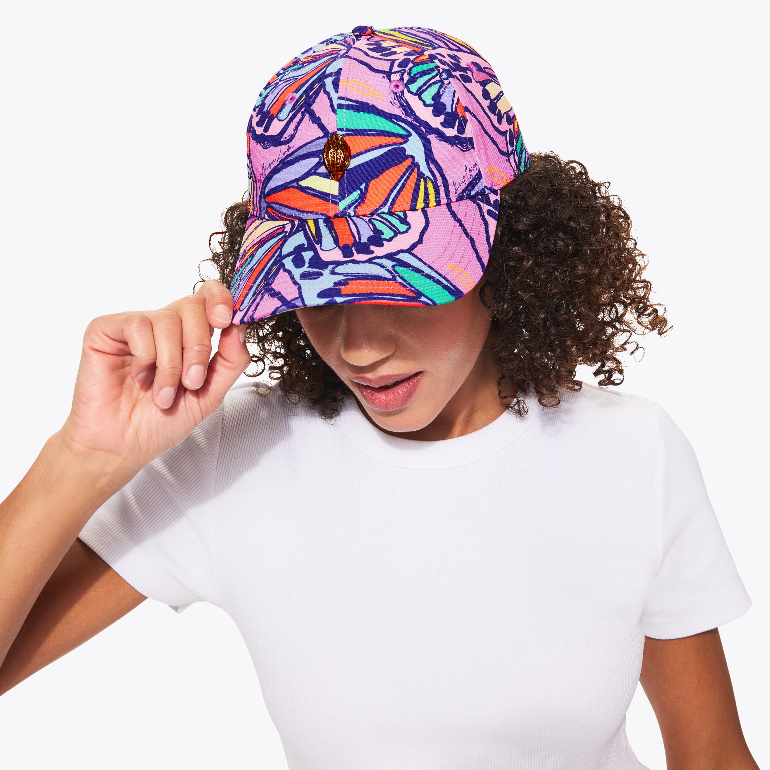 KENSINGTON CAP Cotton Butterfly Cap by Kurt Geiger London display picture 2