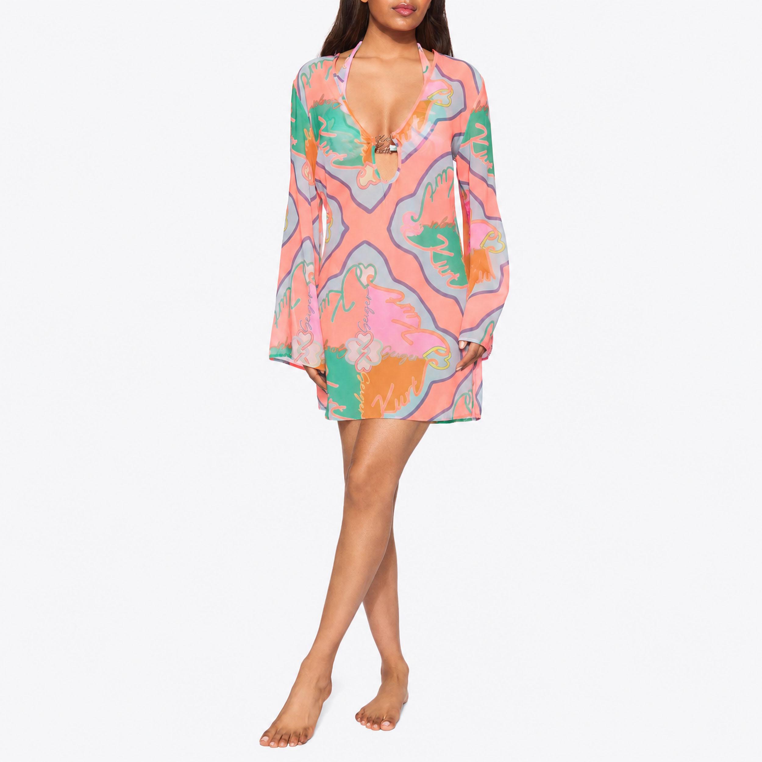 カサブランカ☆ARGUE FOODIE&long tunic KURT TUNIC Orange Kurt Geiger Tunic Top by Kurt Geiger London
