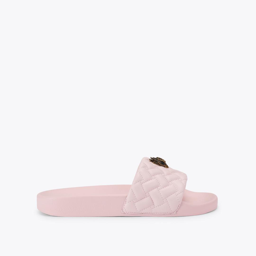 MEENA EAGLE Pale Pink Sliders by Kurt Geiger London — Kurt Geiger London
