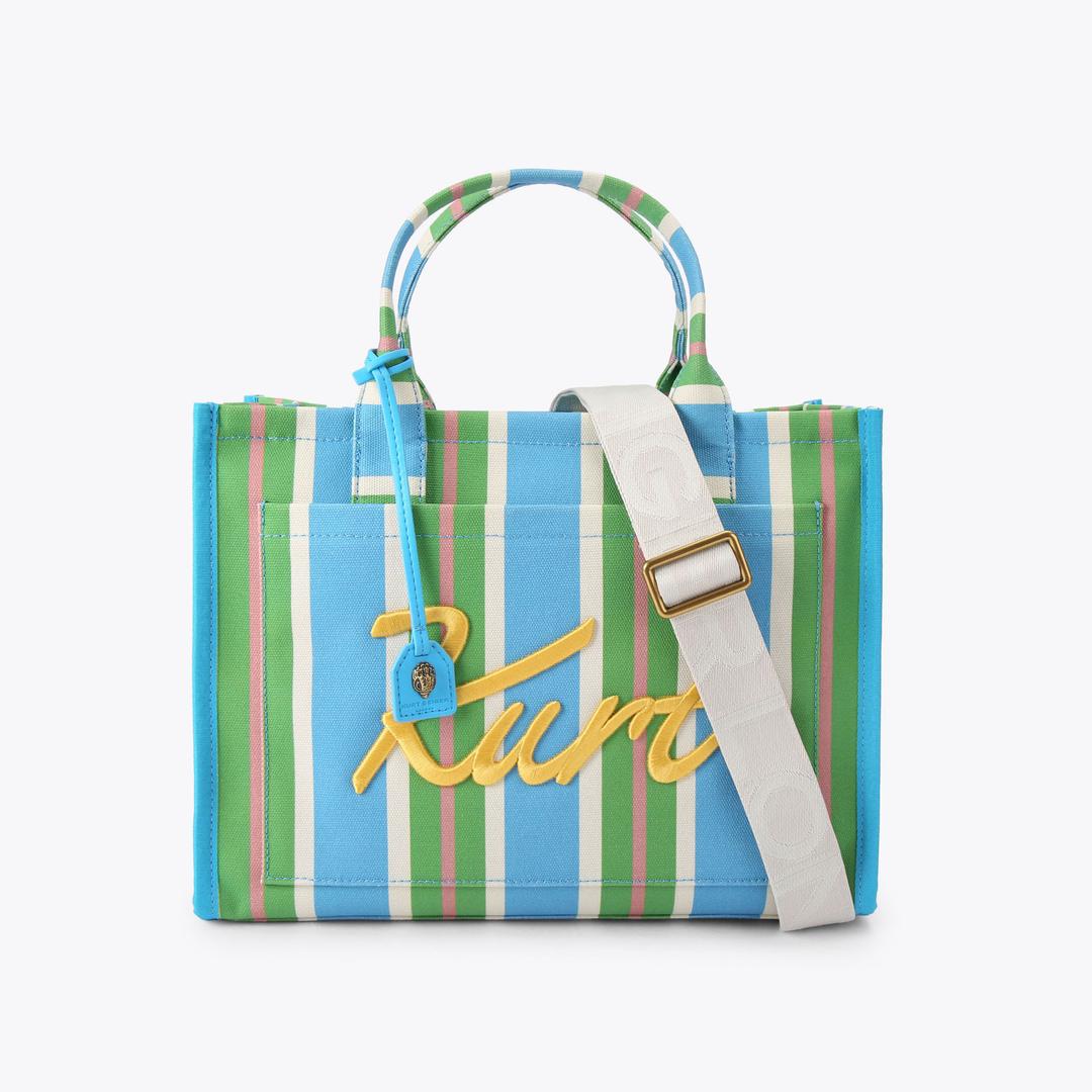 KC Kurt Tote Canvas Striped Tote Bag By Kurt Geiger London · Kurt Geiger London