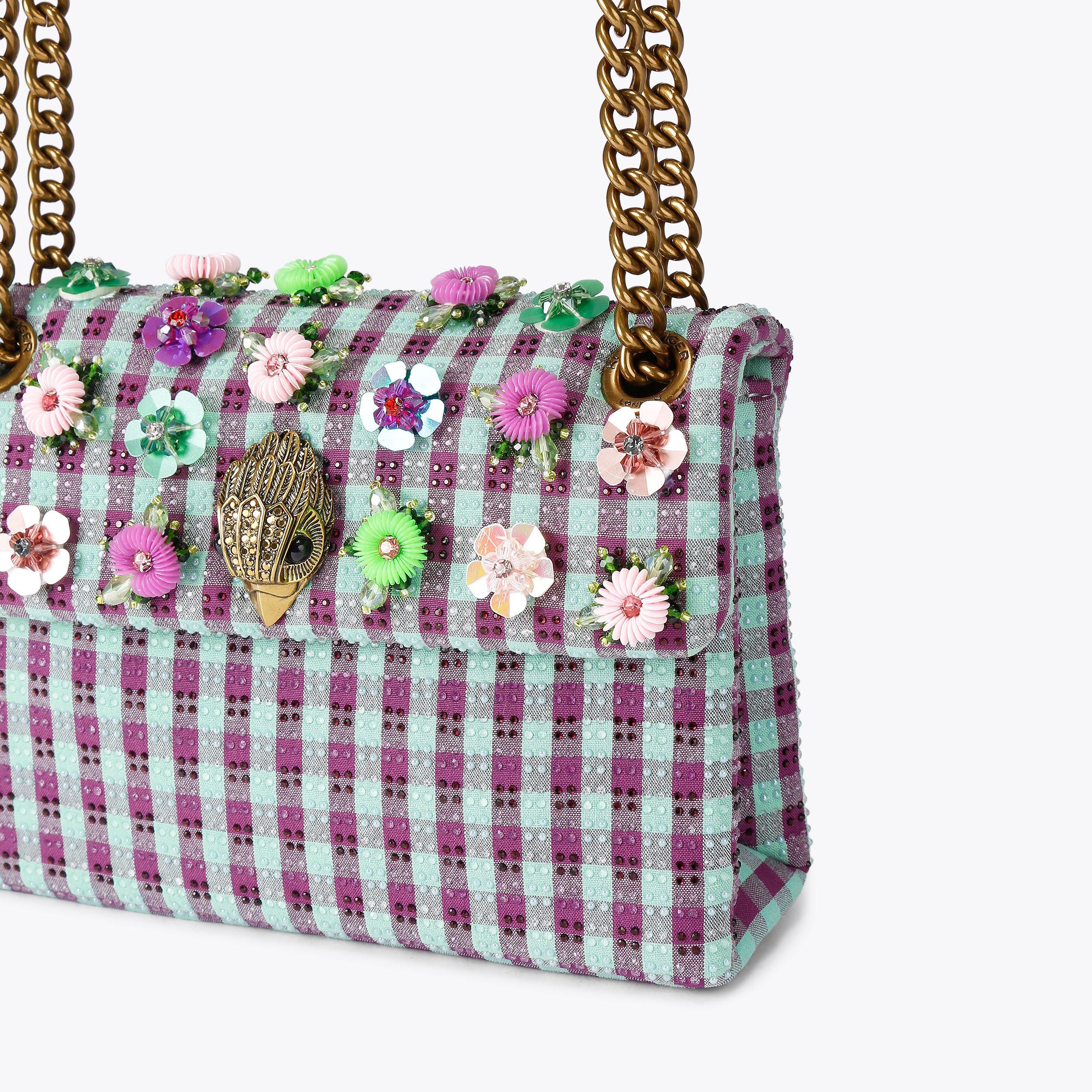 MINI KENSIGTON FLOWER Mini Floral Multi-Colour Bag by Kurt Geiger