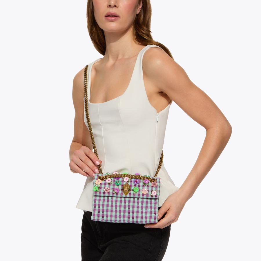 MINI KENSIGTON FLOWER Mini Floral Multi-Colour Bag by Kurt Geiger