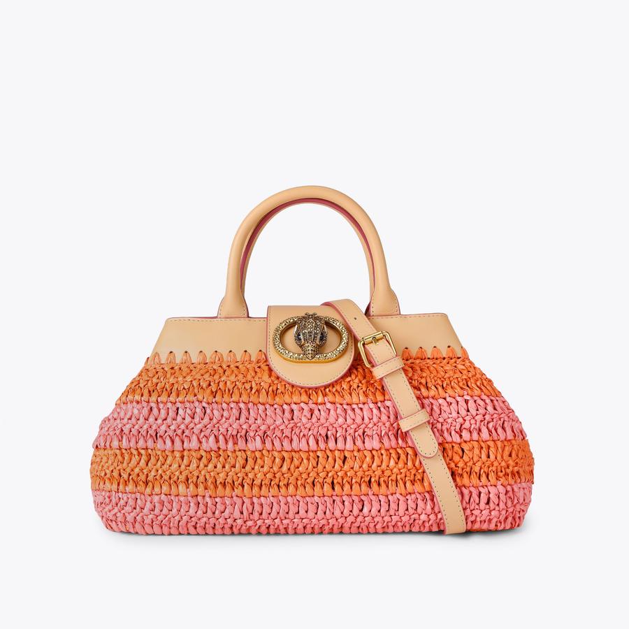 美品◎COLE HAAN◎編み込み2wayバッグ。フルラ、コーチ、クロエ、ダコタ Women's Catarina Small Crossbody Bag in Black | Cole Haan