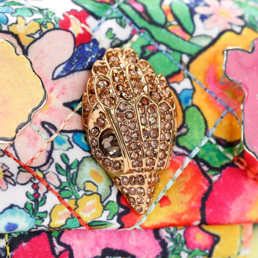 KENSINGTON 17 FLOWER Floral Cross Body Bag by Kurt Geiger London