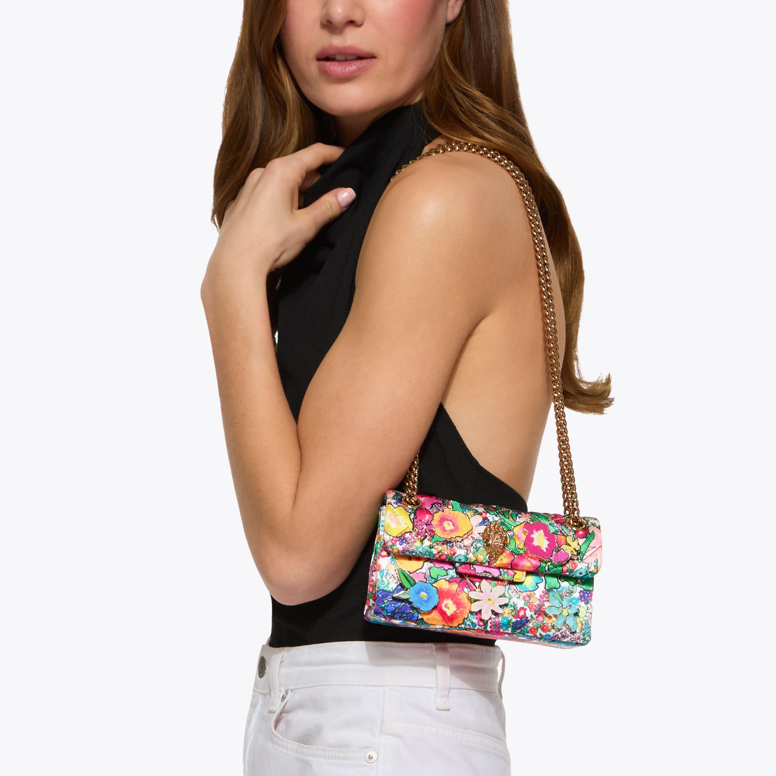 KENSINGTON 17 FLOWER Floral Cross Body Bag by Kurt Geiger London