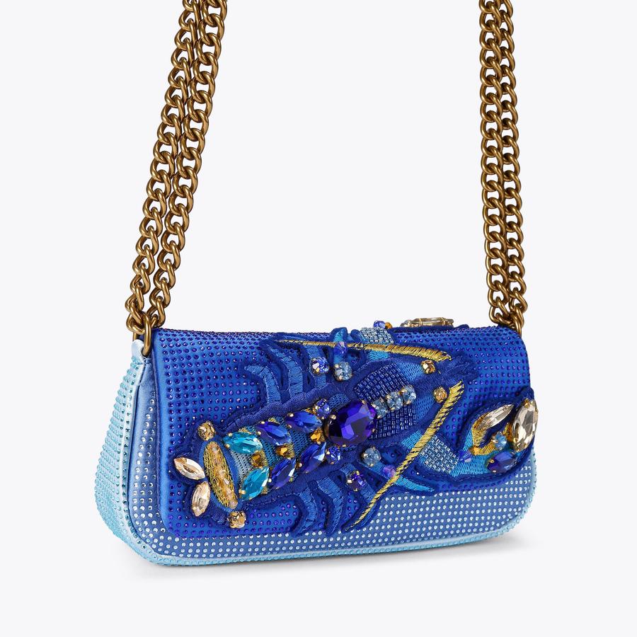 PICKLE SHOULDER LOBSTER Blue Lobster Shoulder Bag by Kurt Geiger