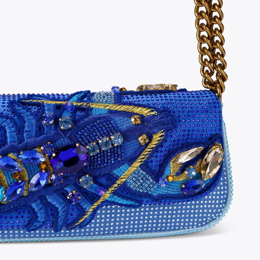 PICKLE SHOULDER LOBSTER Blue Lobster Shoulder Bag by Kurt Geiger