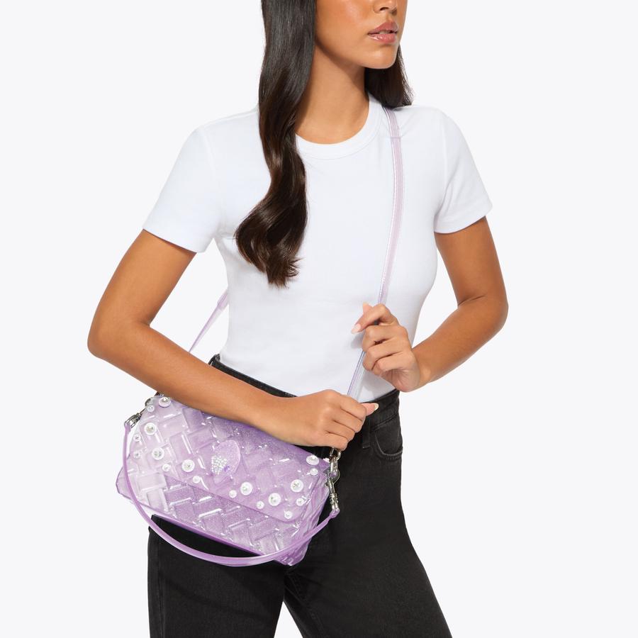 JELLY KENSINGTON CRYSTALS Viola Shoulder Crystal by Kurt Geiger London