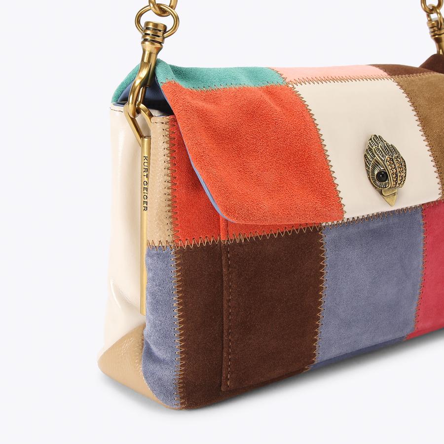 CELIA SHOULDER BAG Patchwork Shoulder Bag by Kurt Geiger London