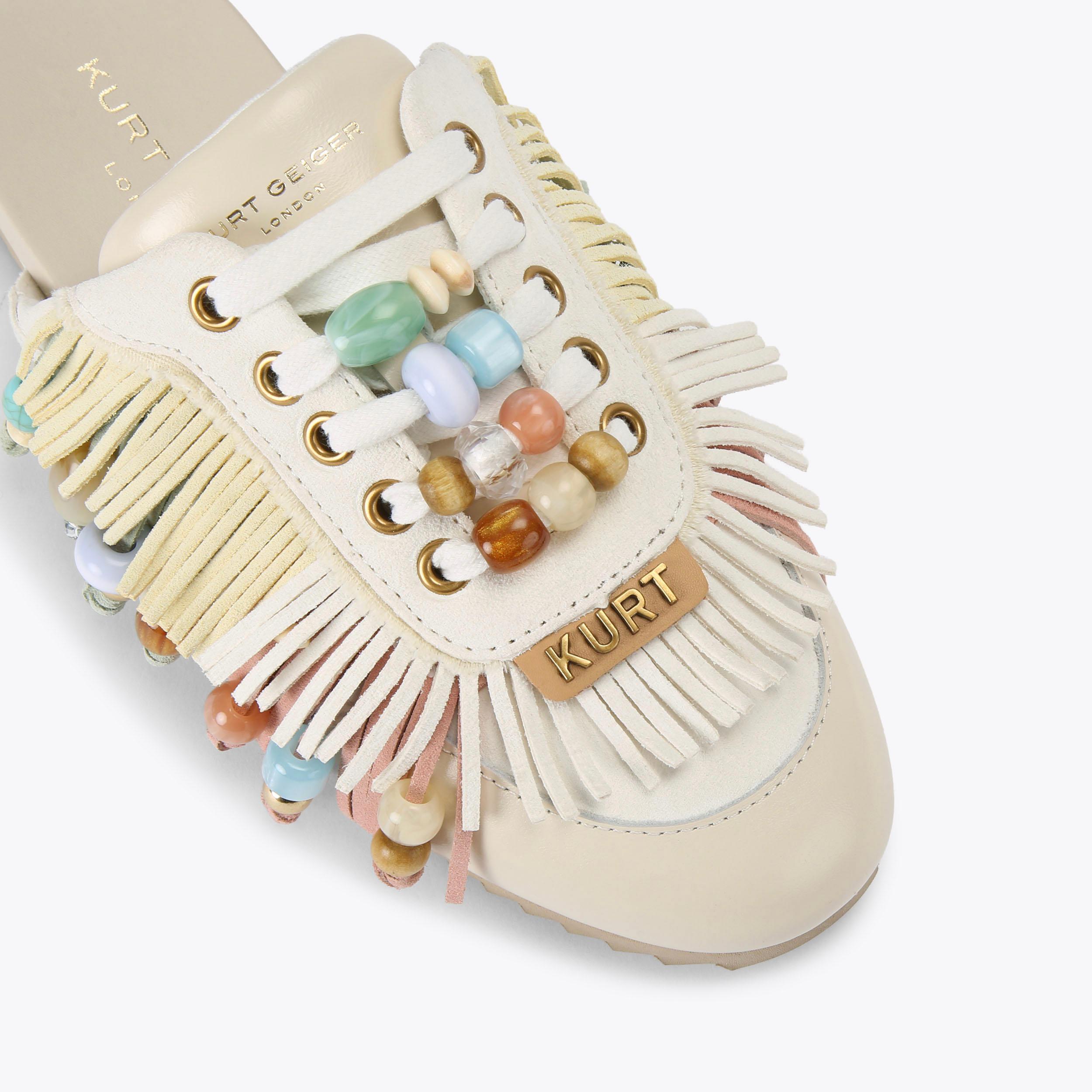 ISLINGTON P FRINGE MULE ISLINGTON P FRINGE MULE by Kurt Geiger London