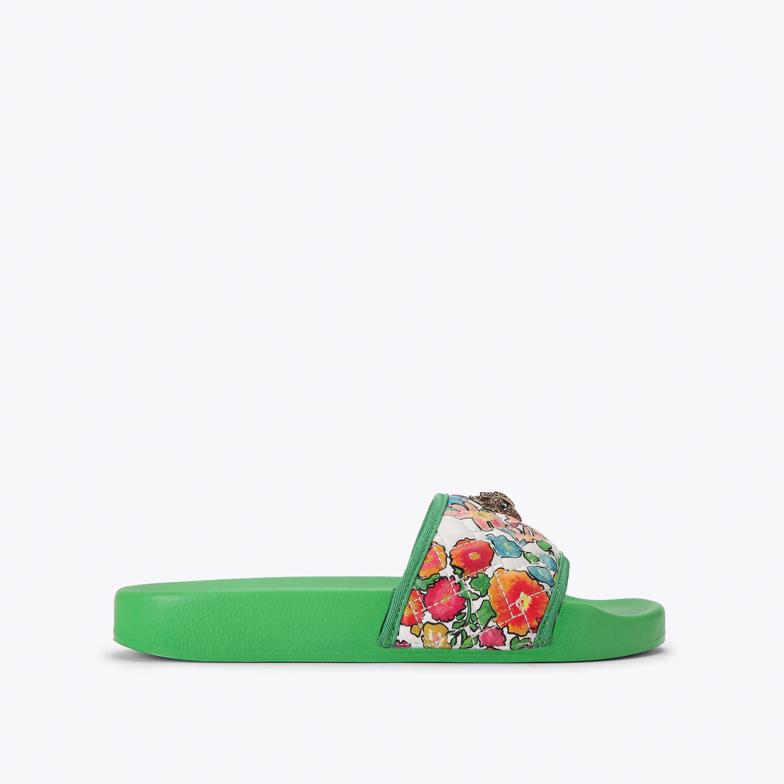 MEENA EAGLE Plae Blue Denim Sandal by Kurt Geiger London