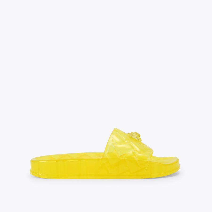 MEENA JELLY Yellow Sandal by Kurt Geiger London