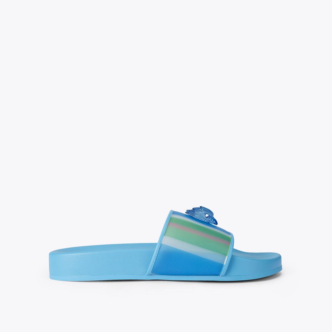 KC BROCKWELL SLIDE Striped Slip On Sandal by Kurt Geiger London — Kurt Geiger London