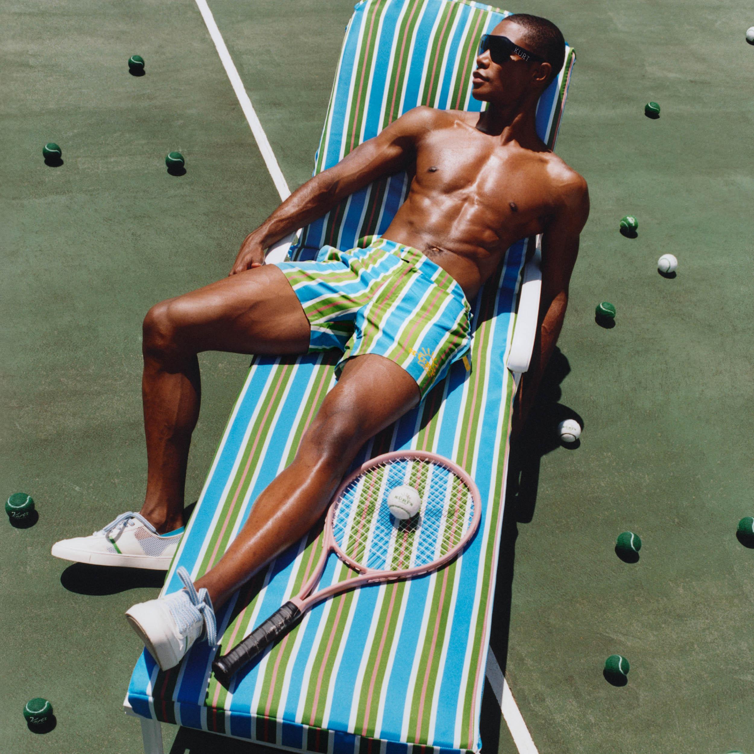 KC MENS SWIMSHORTS KURT CABANA MENS SWIMSHORTS by Kurt Geiger London