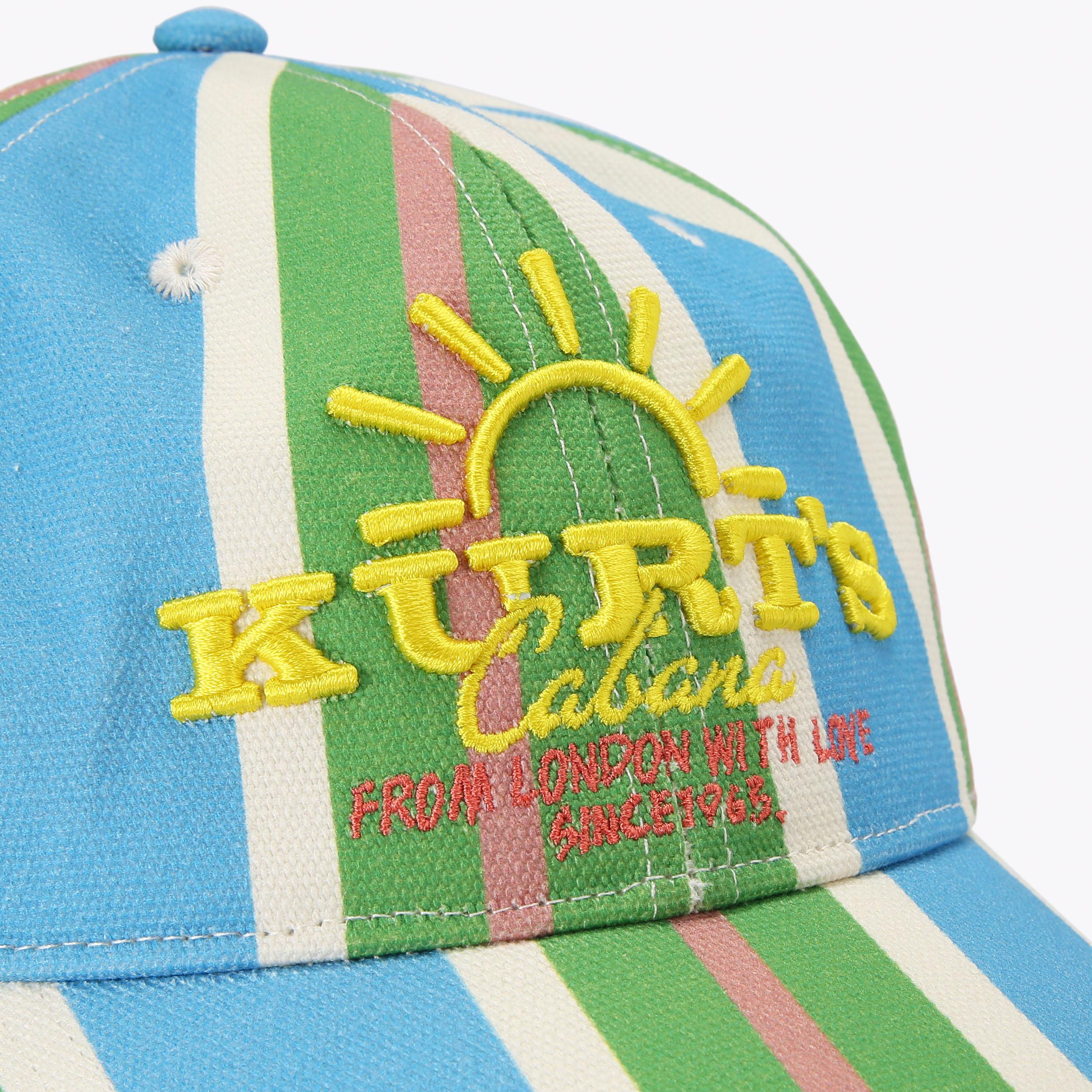 KC EMBROIDERED CAP KURT CABANA EMBROIDERED CAP by Kurt Geiger London