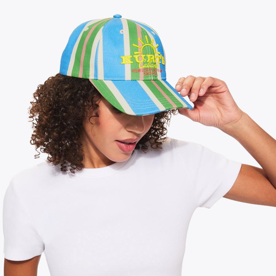 KC EMBROIDERED CAP KURT CABANA EMBROIDERED CAP by Kurt Geiger London
