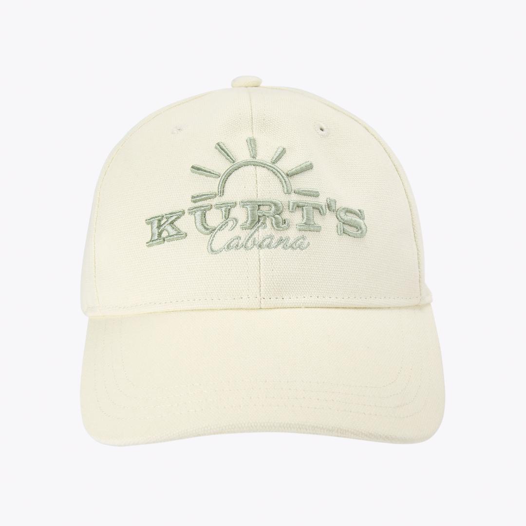 KC CAP Bone Canvas Denim Cap by Kurt Geiger London — Kurt Geiger London
