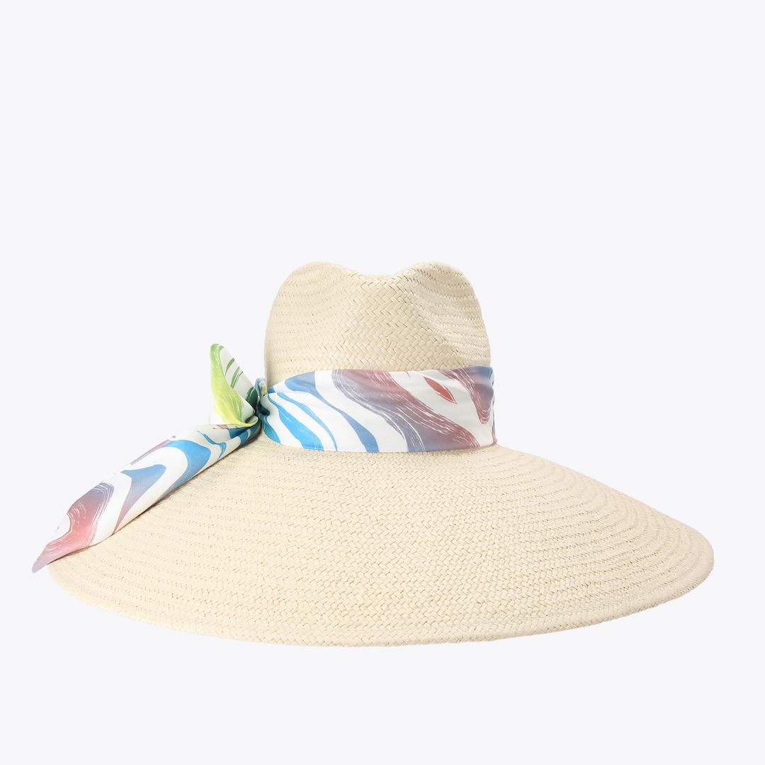 KC LG SUN HAT Raffia Woven Sun Hat by Kurt Geiger London — Kurt Geiger London