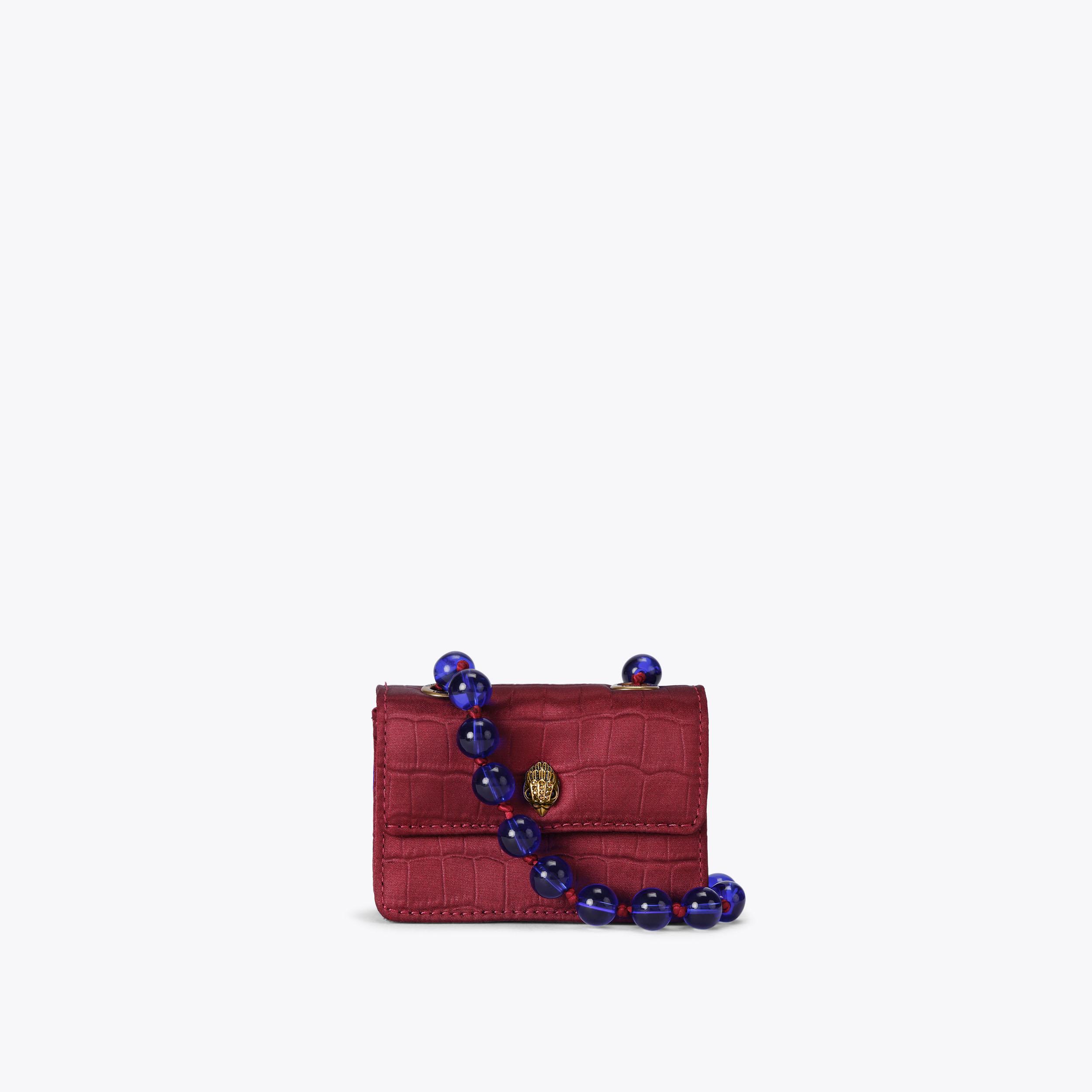 MICRO KENSINGTON Pale Blue Micro Cross Body by KURT GEIGER LONDON